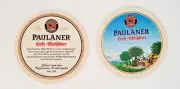 Coaster PAULANER German Beer Set of (2) - Round 4.25"