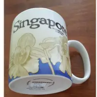 在飛比找蝦皮購物優惠-#新加坡蘭花星巴克城市馬克杯icon典藏系列蘭花，#全新有S
