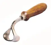 Horse Farrier Knife Tool Swiss Hoof Oval Loop Sharp Edge Steel Blade 98474