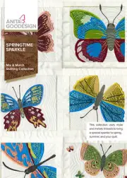 Springtime Sparkle Anita Goodesign Embroidery Design Machine CD