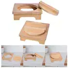 Casserole Placemat Pad Holder Stone Pot Holder Non-Slip Wooden Hot Pad Pot Cover