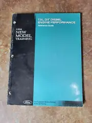 Ford 1994 New Model Training 7.3L DIT Diesel Engine Performance Book