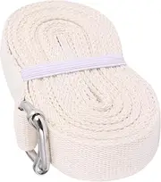 YARNOW 2.8m Yoga Stretch Belt Fitness Elastic Band Portable for Women Men Sturdy Cotton Deepen Stretches Warm up