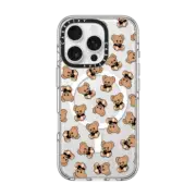 iPhone 16 Pro Clear Case MagSafe Compatible TEDDIES