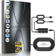 2024 Updated Amplified TV Antenna,1000 Miles Range Indoor/Outdoor Antenna for Sm