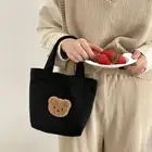 Cloth Handbags Picnic Canvas Lunch Box Fashion Storage Bags
