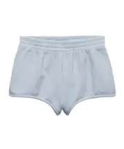 Cotton fleece shorts S Interstellar blue