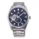 ORIENT東方錶 藍寶石鏤空機械錶鋼帶款藍色-40.8mm RA-AR0003L