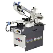MACC 230mm Swivel Head Dual Mitre Bandsaw Semi Auto MB-320MS-3