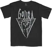 [Gojira] T Shirt Power Glove Band Logo Official Mens Black