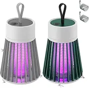 Mozz Guard Mosquito Zapper, Mozz Guard, Mosquito Zapper, 2 in 1portable Outdoor Camping Lamp, Mute and USB Charing (2pcs)