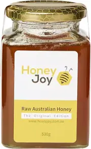 Honey Joy Raw Australian Honey - Original Edition 530G. Pure, Unfiltered, Unp...