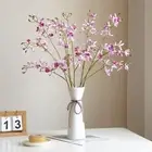 Real Touch Cymbidium Flower Branches Simulation Phalaenopsis Wedding Decor