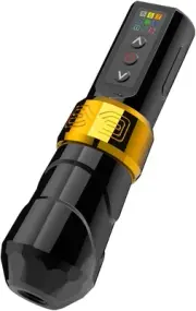 Wireless Tattoo Machine Pen Rotary Cartridge Tattoo Gun with 2400mAh Battery ...