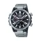 【CASIO EDIFICE】賽車太陽能藍芽雙顯腕錶-經典銀/ECB-2000D-1A/台灣總代理公司貨享一年保固