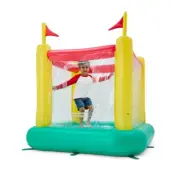 Inflatable Jumping Castle Bouncy House Splash Pool Climbing Wall without Blower