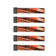5 PCS BETAFPV 3.8V 300mAh 75C 1S LiHV Battery High Performance Z-Folding Process BT2.0 Connector for Air65 FPV Racing Dr