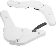 COHEALI 1 Pair Gaming Chair Adjuster Rocking Chair Racing Car Metal to Rotate White, SB3W17SZQ41817R