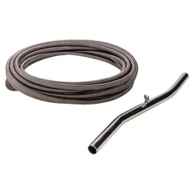 Thrifco 4400723 1/4" X 15ft Drain Snake with Storage Tote