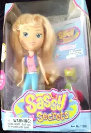 2001 Sassy Secrets Doll with Pet and Ring New