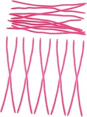 DECORNIJIA 20pcs Spiral Hair Perm Rods Curling Tools for Resistant Suitable for Salon Home Use Flexible Design for Curls