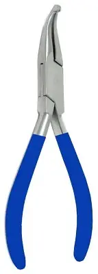 XCEL Blue How Plier Curved Serrated Beaks Vinyl Grip Handle Hobby Hand Tools
