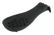 Dexas No Mess 10" Silicone Spoon Rest - Black
