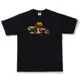 A Bathing Ape - 2G80110003 1ST CAMO MILO ON BAPE TEE 短T (黑黃)