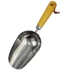 Garden Shovel Stainless Steel Scoop Tool Durable Wooden Handle For Digging Soil