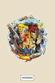 Metal Slug Notebook: Journal, Lined Notebook, 120 Blank Pages, Journal, 6x9 Inches, Matte Finish Cover