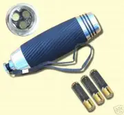 ALUMINIUM LED TACTICAL FIST FLASHLIGHT PUSH BUTTON HIGH POWER ULTRA BRIGHT LIGHT