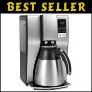 10-Cup Thermal Coffee Maker - Strong Brew Selector & Freshness Timer Included