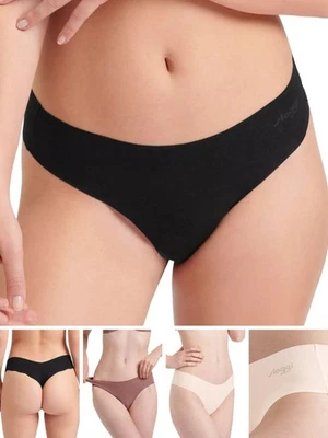 Sloggi Hipstring ZERO Modal Thong Thongs Seamless Knickers Briefs Lingerie