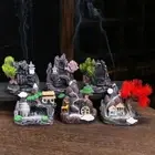 Waterfall Smoke Backflow Incense Rack Resin Incense Holder Incense Burner Home