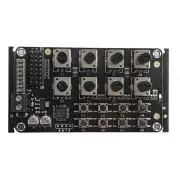 8-Channel Knob Servo Controller Board with Overload Protection PWM Digital Interface 5-8.4V High-Precision Potentiometer