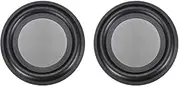 XYWHPGV 2Pcs 3.5 inches 92mm Bass Speaker Passive Radiator Auxiliary Rubber Vibration Plate Subwoofer DIY Repair(f4098 1ac50 6bc22 16c52 b9c19 e34ec