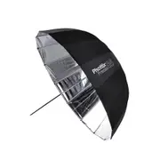 Phottix Umbrella Reflect PREM 85cm Silver inside Black outer White fibreglass spokes