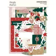 Boho Christmas Chipboard Frames- (Pack of 3)