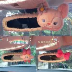 後照鏡裝飾 REARVIEW MIRROR DECORATION 汽車後照鏡套電轎車倒車鏡裝飾品女可愛安全帶護肩套後照鏡