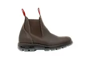 Redback Mens Nevada Puma Aquapel Slip On Non Safety Work Boot UNPU - Dark Tan