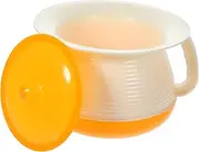 PACKOVE Portable Spittoon for Travel Durable Urine Potty for Adults and Practical Chamber Pot with Sturdy Design for Emergencies and Outdoor Use