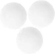 Kisangel 3pcs Foosball Table Balls Mini Plastic Soccer Balls for Tabletop Game Smooth Rolling Design Replacement for Standard Desk Soccer Games