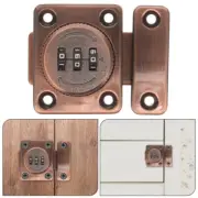 1 Set Combination Lock Drawer Lock Household Security File Cabinet Lock Mailbox