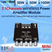 2x50W+100W Bluetooth Amplifier Board 2.1 Channel Digital Audio Stereo Bass Amp