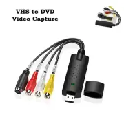 USB2.0 DVD VHS Record Capture Card Analog Video To Digital Audio Video Converter