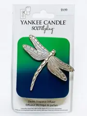 1 Yankee Candle ScentPlug Diffuser BLUE GREEN DRAGONFLY Scent Plug In Warmer