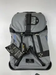 NWT Club Glove Mini Rolling Duffle III 22” Carry On Travel Bag Gray EMBROIDERY