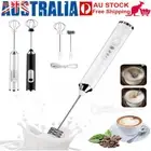 Electric Egg Beater Milk Frother Whisk Foam Maker 3 Speed Level USB Rechargeable