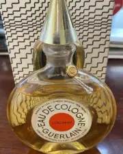 Shalimar Guerlain Eau de Cologne Vintage Perfume Glass Stopper SEALED BOTTLE NIB