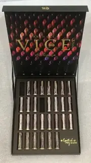 Urban Decay Vice 30 Full Size Lipsticks Stockpile Lip Vault Set MISSING 2 STICKS